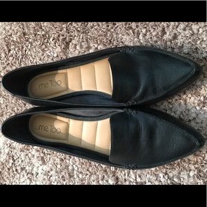Me Too black loafers